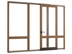 Parallel sliding door